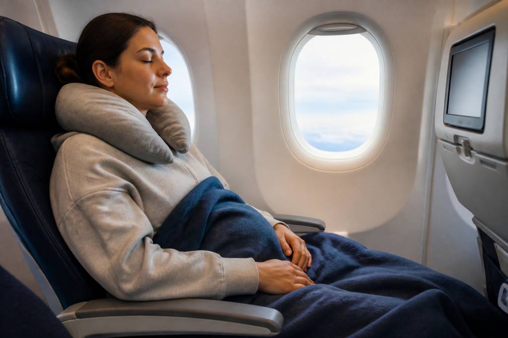 Dicas para viajar confortavelmente em um voo longo para o brasil